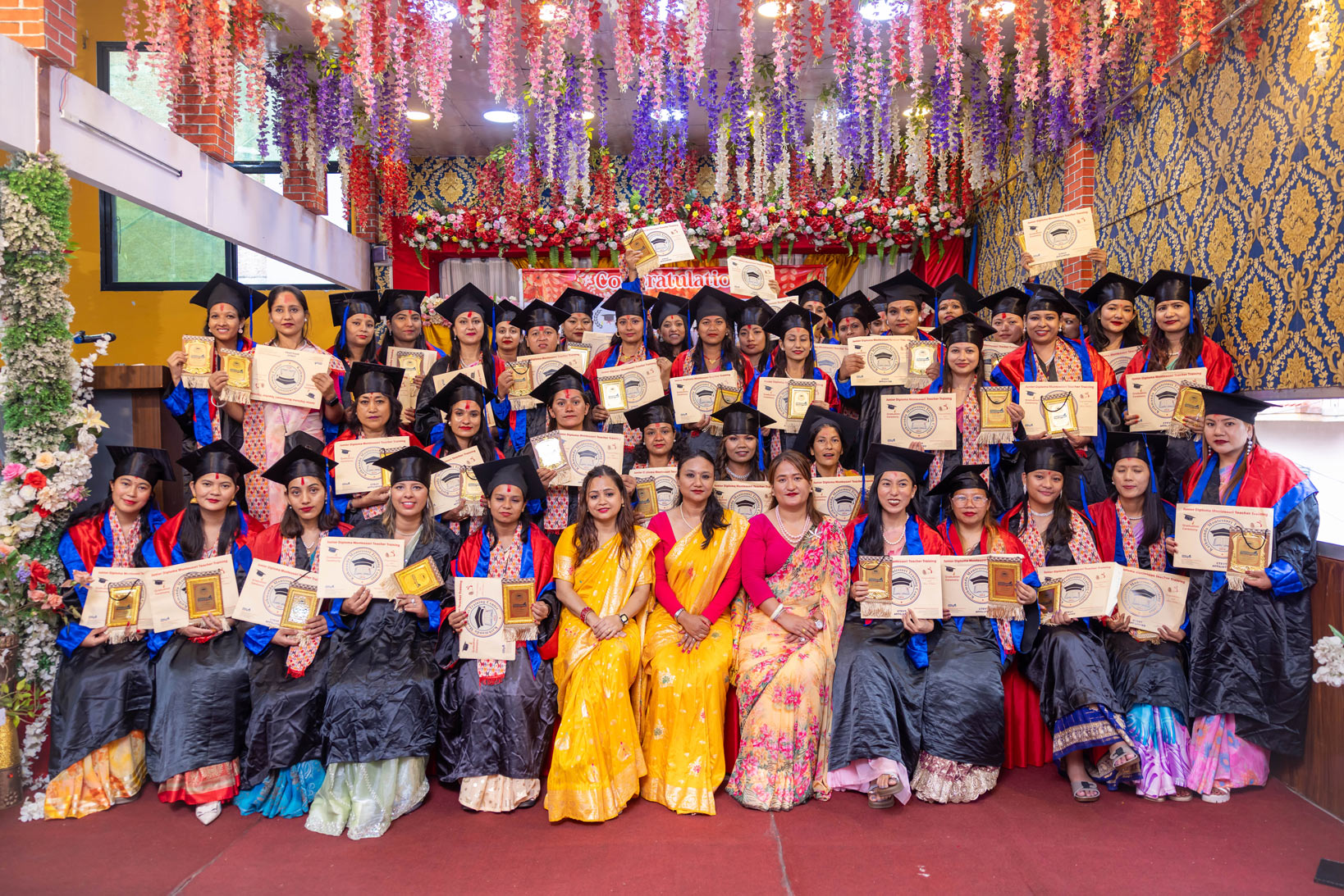 Kathmandu Montessori Training Center Done Graduation program